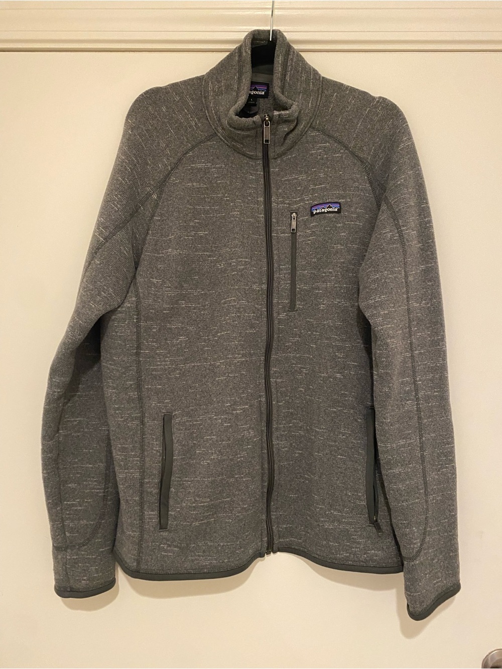 Patagonia Better Sweater Fleece Full Zip Jacket Gray Heather